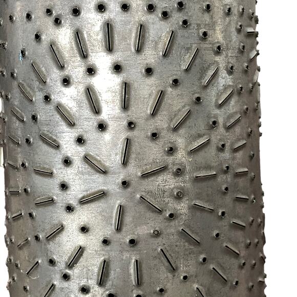 Antique Punched Tin Candle Lantern Primitive Colonial Rustic Paul Revere READ - Picture 13 of 16